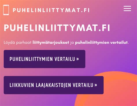 Elisa Saunalahti liittymät – Katso mikä on edullisin Elisan liittymä.